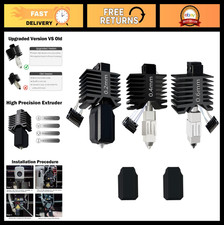 Upgraded 3PK Hotend Assembly Kit - 0.2MM, 0.4MM, 0.6MM Nozzles, High Temp Sensor picture