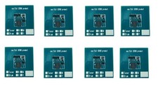 8 x COMPATIBLE COLOR DRUM CHIP FOR XEROX 700 770 DIGITAL PRESS PART # 013R00656 picture