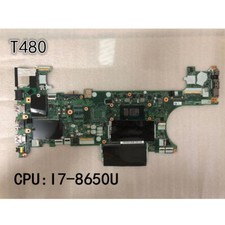 Original Motherboard for Lenovo ThinkPad T480 I7-8650U UMA 01YR340 01YU863 picture
