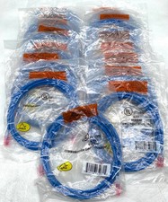 LOT OF 16 NEW ATP AT1610-BU 10FT CAT.6 BLUE PATCH CORDS picture