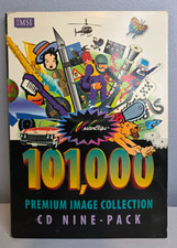 IMSI Master Clips 101,000 Premium Image Collection Fonts Art 9 CD Pack picture