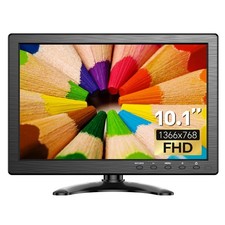 Eyoyo 10 inch Security Monitor 1366x768P HDMI VGA AV BNC USB fr PC CCTV Camera picture