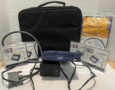 Iomega Zip 100 External Parallel Drive Z100P2 Tested w/ 4 Disks Case PSU picture