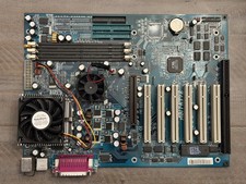 ABIT KT7E Socket A Motherboard + AMD Athlon 1GHz CPU Recapped Tested/Working picture