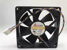 1PCS Yonsan Y.S.TECH 9025 FD129225LB DC12V 0.15A PWM Fan 9CM picture