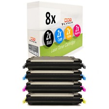 8X Cartridge Replaces Canon 711BK 717C 717M 717Y picture