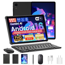 11 inch Android 16 WIFI Tablets FHD Touchscreen 8-Core 20GB+128GB with Keyboard picture