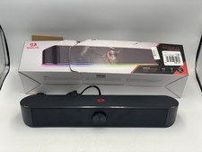 Redragon ADIEMUS GS560 RGB 2.0 Channel Desktop Soundbar - Black picture