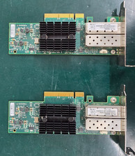 Lot of 2 IBM EC38 Dual Port 10Gb SFP Network Adapter 00RX859 low Bracket picture