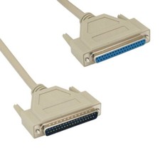 10PCS 3' DB37 37Pin Male to Female Cable 28AWG Serial RS449 Shielded Straight picture