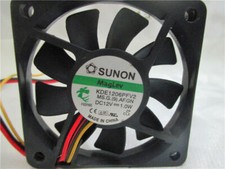 1pc KDE1206PFV2 6010 6cm 12V 1.0W 3-pin speed CPU magnetic suspension fan picture