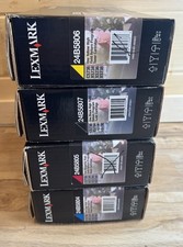 Lexmark 24B5804 24B5805 24B5806 24B5807 Genuine Set Toner Cartridges  New picture