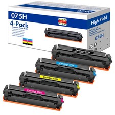  4 Pack 075H Toner Cartridge for Canon ImageCLASS MF660c LBP647Cdw LBP640c MF660 picture
