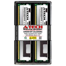 64GB 2x 32GB PC3-10600R RDIMM Supermicro 5037A-i 6017B-URF 6017R-TDAF Memory RAM picture