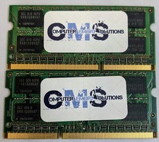 4GB (2x2GB) 204pin PC3-8500, PC3-1066Mhz SODIMM LAPTOP MEMORY DUAL BY CMS A47 picture