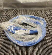(QTY 12) Legrand EZFPM605Q12-06 EZ Patch™ Flat Pack Clarity Cable CAT6 5FT, Blue picture