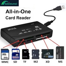 USB Memory Card Reader CF XD SD MS | Compact Flash XD Picture Card PC Mac picture