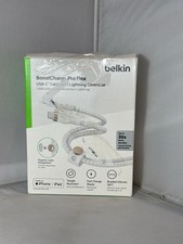 Belkin Boostup Charge PRO flex USB-C Cable W/Lightning Connector SEALED picture