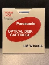 NEW SEALED  PANASONIC Optical Disk Cartridge LM-W1400A 1.4Gb 700Mb/Side FREE S/H picture