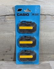 Casio IR-20G INK Ribbon Pack Of 3 New Sealed picture