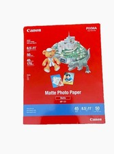 Canon PIXMA  Matte Photo Paper MP101. 8.5x11