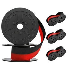 4 Pack Sharp EL-1197PIII Calculator Ink Ribbon, Red/Black picture