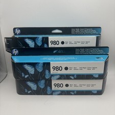 5x HP 980 D8J10A Original Ink Cartridge Black 2018 picture