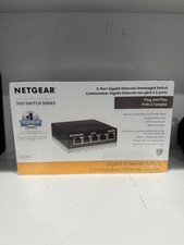 Netgear GS305-300PAS 5-Port Gigabit Ethernet Unmanaged Switch New / Sealed picture