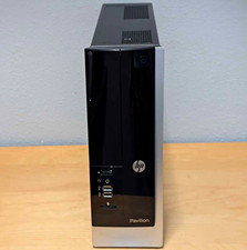 HP Pavilion Slimline 400-224 Desktop PC Slimline Black/Silver Optical Drive picture