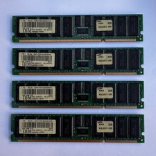 IBM 00P5771 4GB Kit 4x1GB ECC Server RAM 128M x72 Samsung Vintage Memory picture