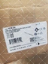 Siemon HD6-24 24-Port Flat High Density Category 6 Patch Panel   picture