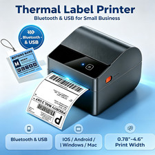 2026 New Bluetooth Thermal Label 4x6 Shipping Label Printer for USPS UPS  FedEx picture
