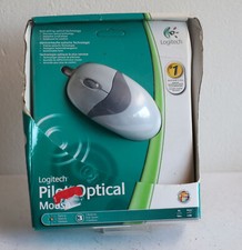 Logitech Pilot Optical Mouse - Retro Mouse - Optical Mouse UNUSED in Original Box picture