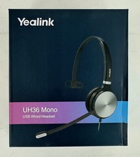 Yealink Headset UH36 USB Wired Mono UC Certified with Noise-Cancelation - New picture