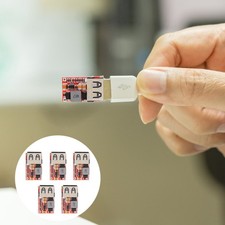 Car USB Charging Modules 5Pcs Durable Red Pcb Dc-Dc Buck Module 5V 3A picture