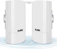 2-Pack 300Mbps Outdoor Wireless Bridge CPE WiFi Kit Point to Point picture