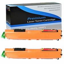 2x CE313A 126A Compatible Magenta Toner Cartridge for HP Color LaserJet CP1025nw picture
