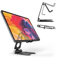 Kado Aluminum Alloy Tablet Stand for Portable Monitor, Black, Black picture