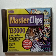 IMSI Master Clips 133,000 PC Software Sealed  picture