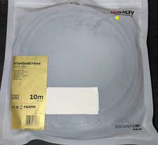 Lindy 10m 32.8Ft Standard HDMI Cable, Gold Line HDMI Male to Male picture