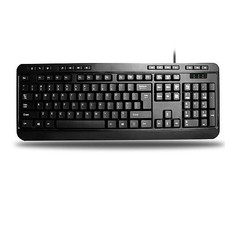 Adesso Spill-Resistant Multimedia Desktop Keyboard (USB) (AKB132UB) picture