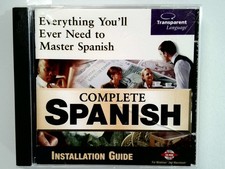 Transparent Language Complete Spanish CD-ROM For Windows Macintosh Sealed picture