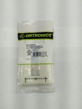 Ortronics OR-40300547 3-Port Faceplate Trackjack White Wall Plate picture