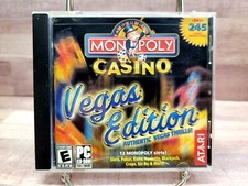 Monopoly Casino Vegas Edition Computer PC Game Slot Gamble 245 Variations 2001 picture