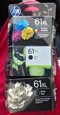 HP 61XL Black Ink And Tricolor (CH563WN) Cartridge Genuine exp: 2027-2028 Lot X3 picture