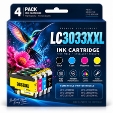 LC3033XXL Ink Cartridge 4-Pack Compatible For MFC-J995DW J815DW J995DWXL picture