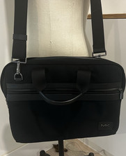 Michael Kors Black Nylon Messenger Shoulder Bag for 15