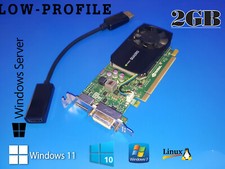 Dell Optiplex SFF 2GB Quadro 4K Video Card + HDMI Adapter Windows 11 10 or 7 picture