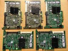 LOT OF 5 DELL E2K-UCP-61-(B) PERC 6I SAS RAID CONTROLLER  no battery picture