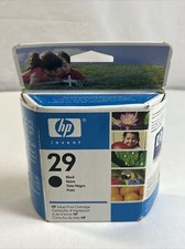Genuine HP 29 Black Ink Cartridge 51629A Expired 2008 Still Sealed picture